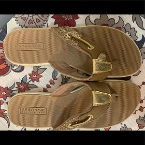 Sperry Flip Flops Wm Sz 7.5
